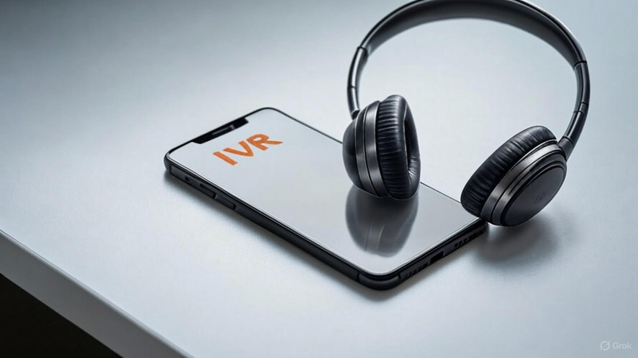 صورة توضيحية لاختيار موسيقى الرد الآلي